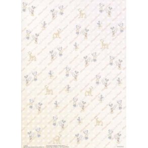 Basispapir med mickey og minnie