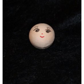 Vatkugler, m/ansigt, pige, 22mm, 1stk