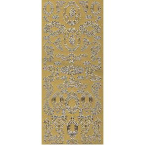 Stickers - Pynt, guld