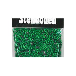 R�rperle, 2mm hul �1, gr�n, ca 35g