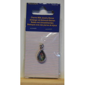 Charm, nikkelfri, 1 stk, 2x1 cm