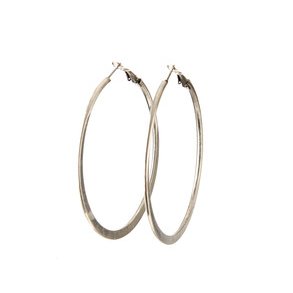 Creole reringe, 1 par, slv, nikkelfri, d=40mm