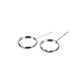 Fingerring m stift, justerbar, 10 stk, slv
