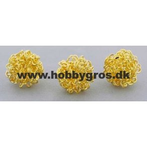 Guld, garnn�gle, �10mm, 1 stk