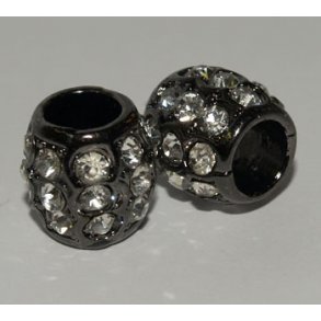 Vedhng, slv, 2 stk, hul:5mm