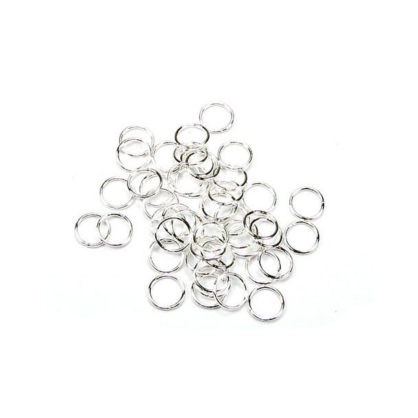 Split ringe, 5mm, 50 stk, FS