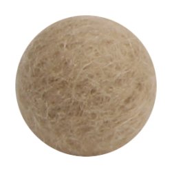 Gry &amp; Sif - Filtet kugle-blomst, 3cm, beige, 1 stk.