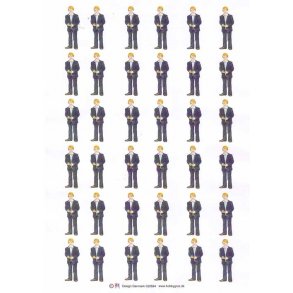 3D ark - Konfirmation. Dreng, 6x6, bordkort