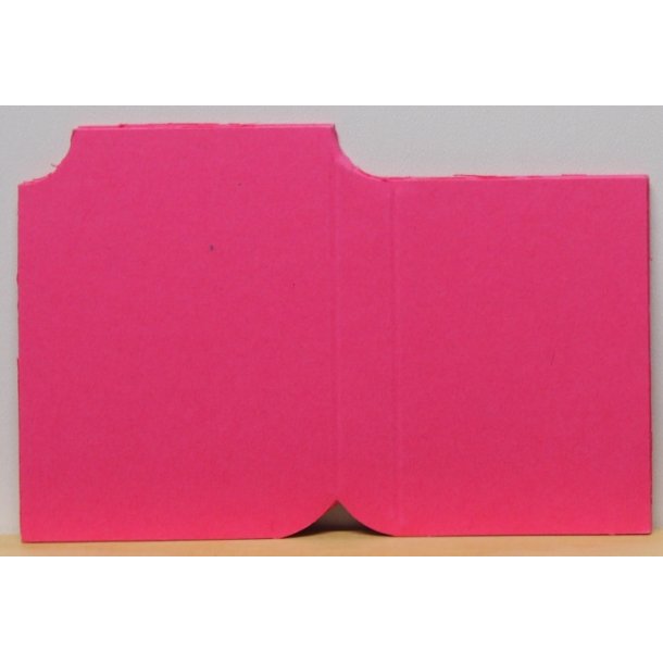 Bog kort, 10 stk, 6x8cm, pink