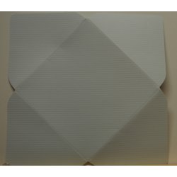 Kuvertkort, lys grbl, 15x15cm