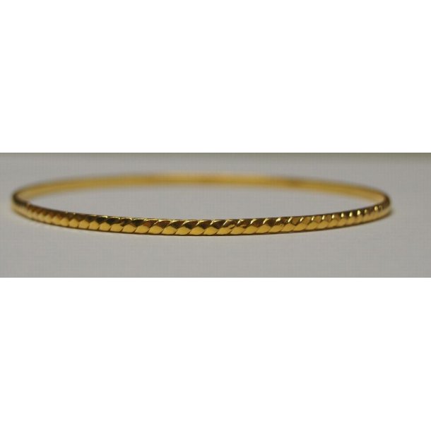 Armbnd, guld, 7cm