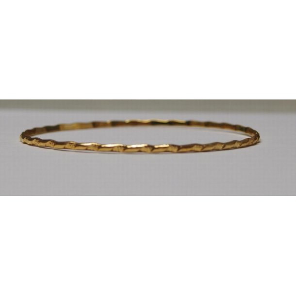 Armbnd, guld, 7cm