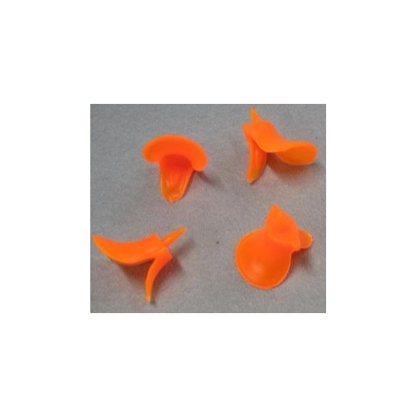 Ande nb, orange, 10 stk, 3x5cm