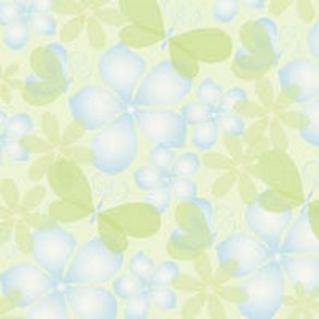 Scrappapir ca. 30X30cm, sommerfugle/blomster, pastel, 90g