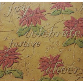 Scrappapir ca. 30X30cm, blomster, 90g