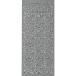 Stickers - Pske m/tekst, slv