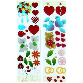 3D embossing, k�rlighed