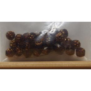 Brun/bronze, cylinder, 5x5mm, �1mm, 30 stk