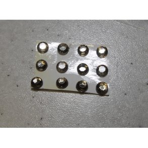 Rhinsten �5mm, gr�, 12stk