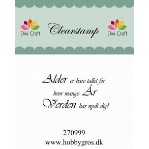 Akrylstempel ca 56x32mm
