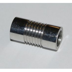 Magnetl�s 25x8mm, hul �8mm rustfri st�l