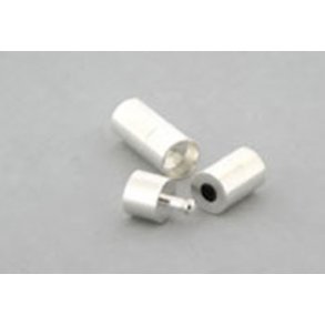 L�s til rund �8mm rem s�lvfarvet 20mm