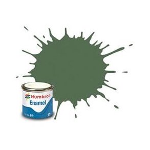 Humbrol maling, army grn, matt, nr. 102