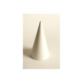 Styroporkegle h15cm (8cm), 1 stk