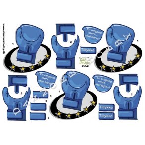 3D ark - Sport. Boksehandske