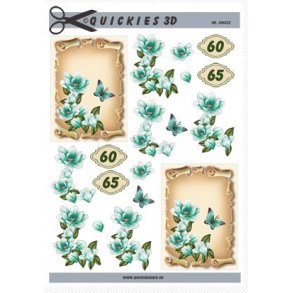 3D ark - Fdselsdage, 60/65 r, tal