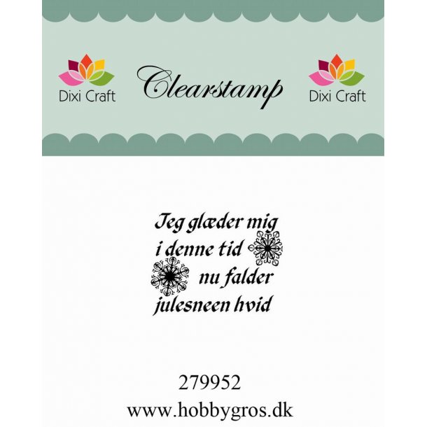 Akrylstempel ca 33x27mm