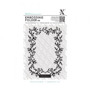 Embossing folder/pr�ge stencil, Ramme ca. 96x132mm (A6)