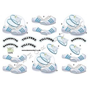 3D ark - Sport. Badminton 