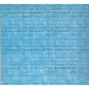 Scrappapir ca. 30X30cm, turkis