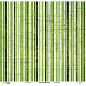 Scrappapir ca. 30X30cm, m/grnne striber