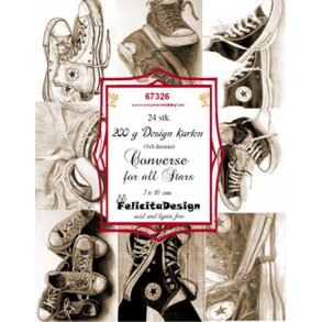 Felicita Toppers, Converse for all Stars, sepia-s/h-farver