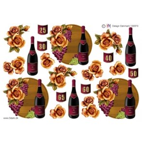 3D ark - Tal, rdvin m/tal, 25-65, r