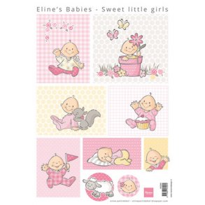 Klippeark - Baby, pige, egern, potte