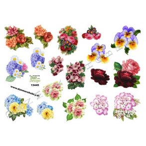 3D ark - Blomster, sm