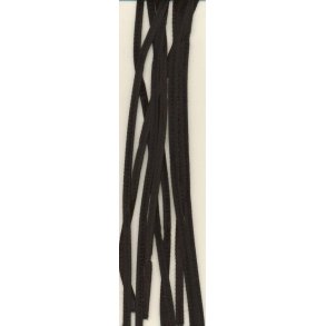 Chenille/piberenser, �6mm 30cm, sort, 25stk