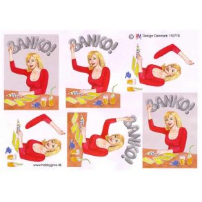 3D ark - Fritid, banko, dame