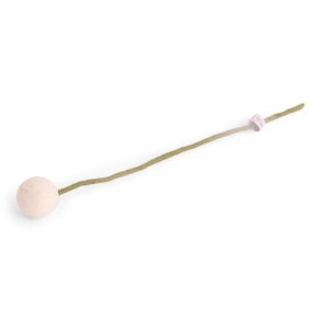 Gry & Sif - Filtet kugle-blomst, �3cm, hvid, 1 stk.