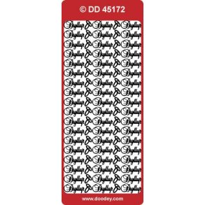 Stickers - Bryllup, guld