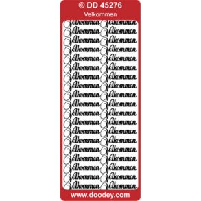 Stickers - Velkommen, slv