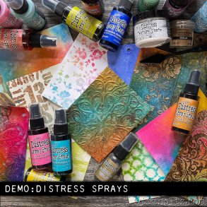 Distress Stain Spray- vlg farver