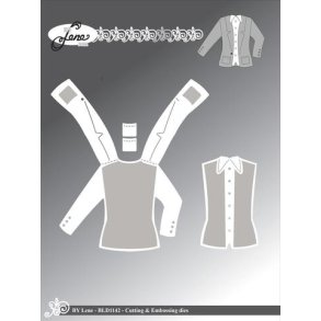 Die/skre stencil, By Lene's Habbitjakke, BLD1142