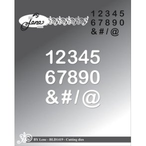 Dies/skre stencils, By Lene's 