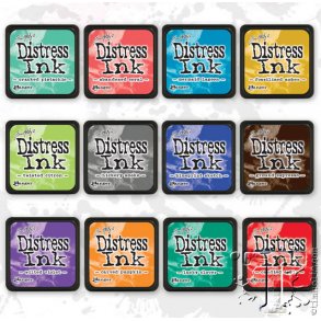Stempelpude, Distress Ink - vlg farver
