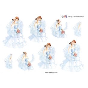 3D ark - Bryllup, brudepar