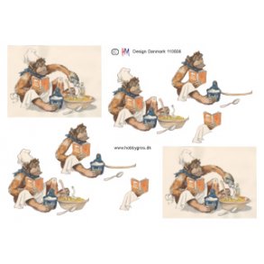 3D ark - Dyr, kok amok, abe